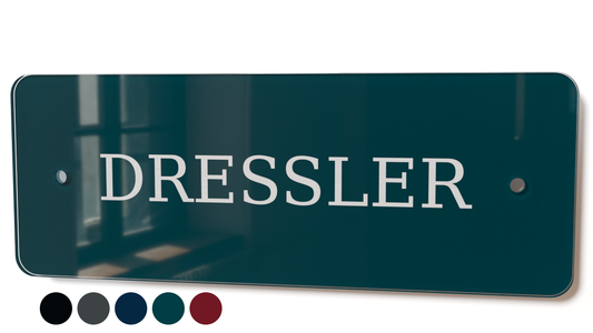 Personalisiertes Acrylglas Türschild Classic 60-300-004