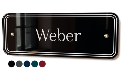 Personalisiertes Acrylglas Türschild Classic 60-300-005