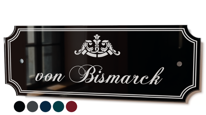 Personalisiertes Acrylglas Türschild Classic 60-300-006