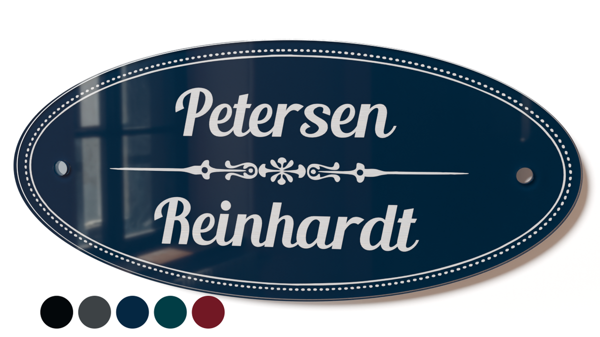 Personalisiertes Acrylglas Türschild Classic 60-300-013