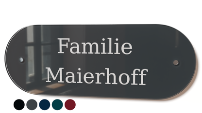 Personalisiertes Acrylglas Türschild Classic 60-300-015