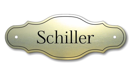 Personalisiertes Türschild aus Acrylverbund Classic 70-300-003