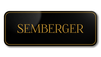 Personalisiertes Türschild aus Acrylverbund Classic 70-300-005