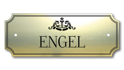 Personalisiertes Türschild aus Acrylverbund Classic 70-300-006