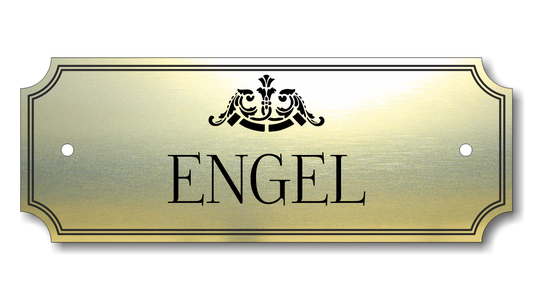 Personalisiertes Türschild aus Acrylverbund Classic 70-300-006