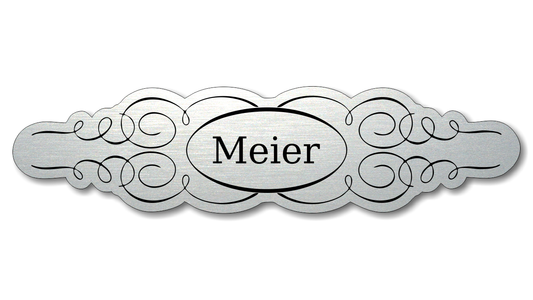 Personalisiertes Türschild aus Acrylverbund Classic 70-300-009