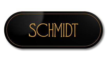 Personalisiertes Türschild aus Acrylverbund Classic 70-300-018